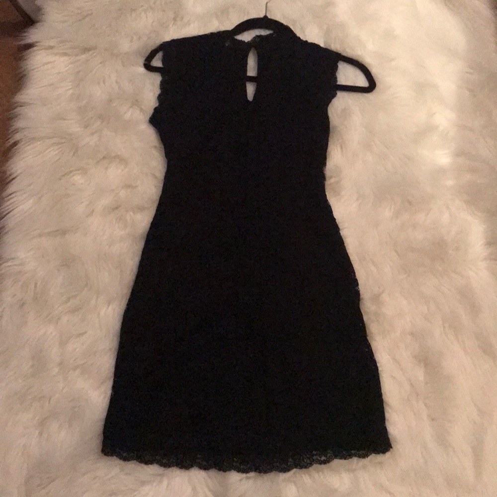 Black Lace Dress